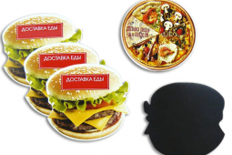 Нанесение логотипа на магнит