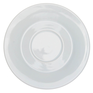 Чашка керамічна 285 мл з блюдцем повністю глянцева