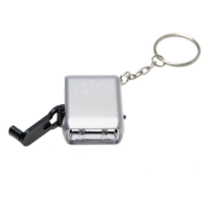 Динамо-фонарик пластиковый 2 LED