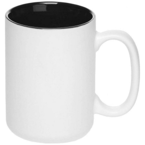 Чашка керамическая 390 мл полностью глянцевая